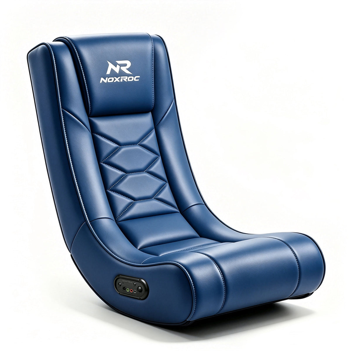NoxRoc Video Gaming Floor Rocker Chair, Built-in 2.0 Audio, Wide Headrest