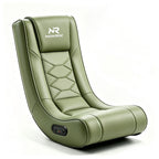 NoxRoc Video Gaming Floor Rocker Chair, Built-in 2.0 Audio, Wide Headrest