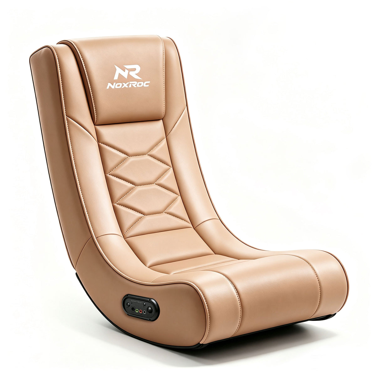 NoxRoc Video Gaming Floor Rocker Chair, Built-in 2.0 Audio, Wide Headrest