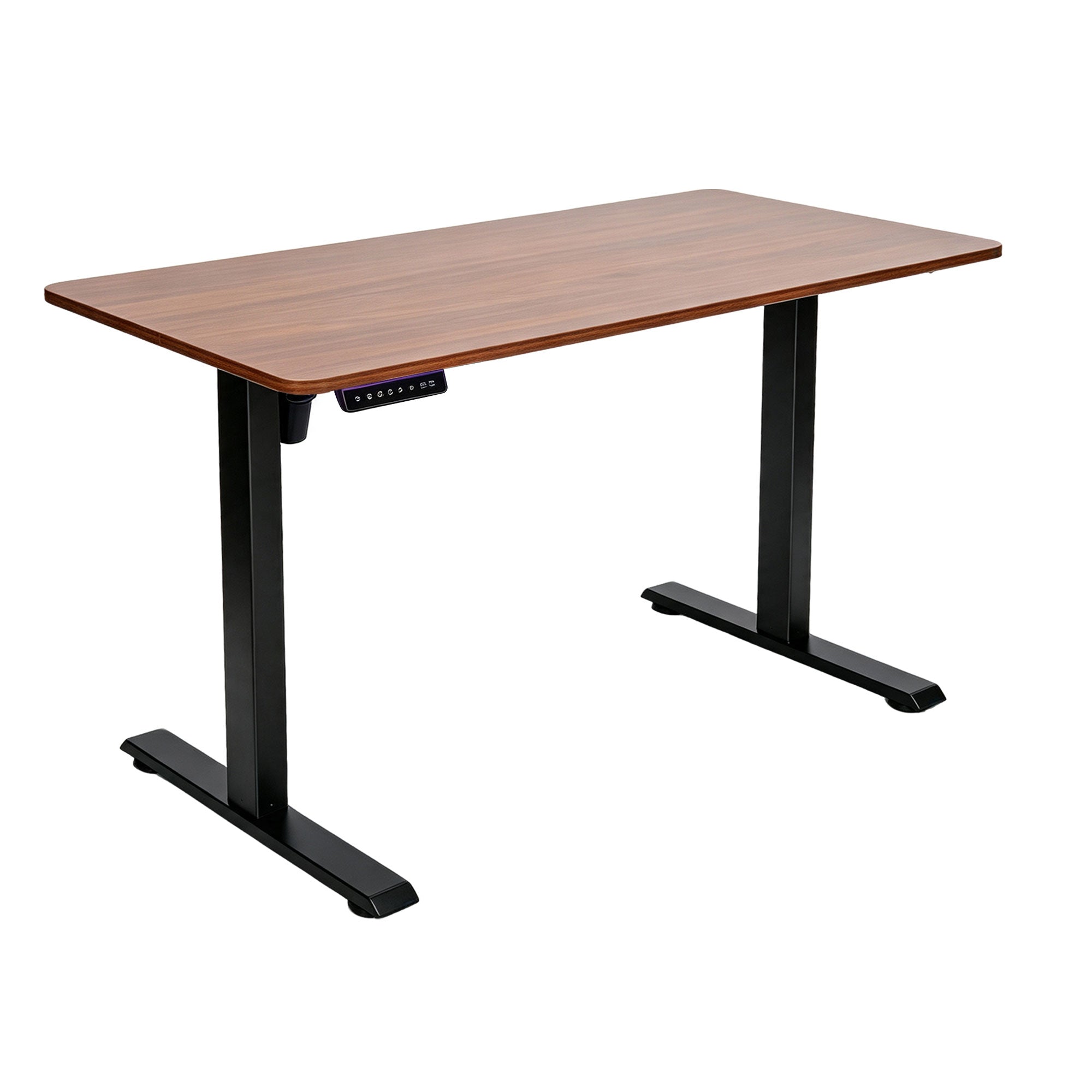 NoxRoc 50 X 24 Inch Electric Standing Gaming Desk, Smooth Height Adjustment 28"-46", 4 Memory Presets, One-Touch Control, Stable Steel Frame, Easy Assembly