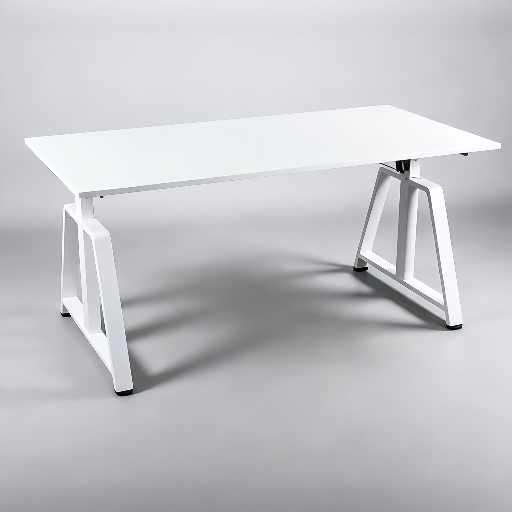 NoxRoc 50 X 24 Inch Electric Standing Gaming Desk, Smooth Height Adjustment 28"-46", 4 Memory Presets, One-Touch Control, Stable Steel Frame, Easy Assembly