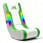 NoxRoc Video Gaming Floor Rocker Chair, RGB LED, For Gamers, Bedroom or Game Room
