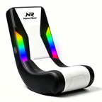 NoxRoc Video Gaming Floor Rocker Chair, RGB LED, For Gamers, Bedroom or Game Room