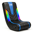 NoxRoc Video Gaming Floor Rocker Chair, RGB LED Lighting, Vector