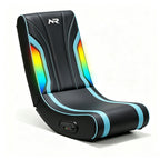 NoxRoc Video Gaming Floor Rocker Chair, Built-in Audio, RGB LED, For Gamers, Bedroom or Game Room