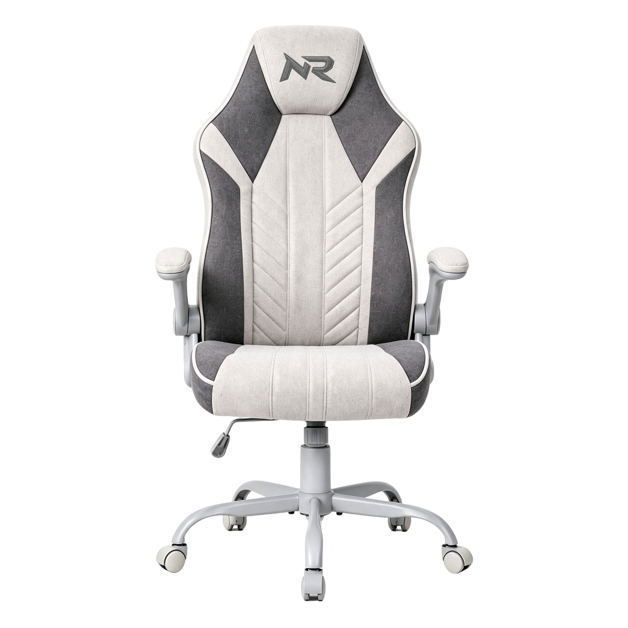 NoxRoc Gaming Chair, High-Back Ergonomic Computer Chair Massage Lumbar Cushion, Height Adjustable Game Chair with 360°-Swivel Seat for Office or Gaming