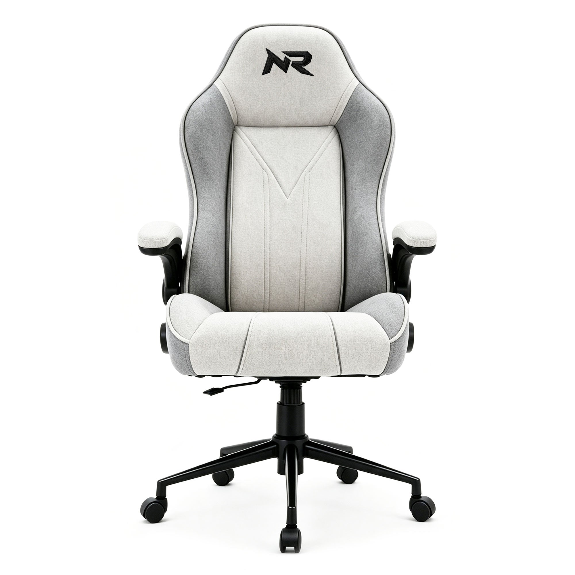 NoxRoc Gaming Chair, High-Back Ergonomic Computer Chair Massage Lumbar Cushion, Height Adjustable Game Chair with 360°-Swivel Seat for Office or Gaming