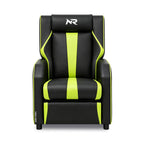 NoxRoc Gaming Recliner Chair, Racing Style Single PU Leather Sofa Modern Living Room Recliners Ergonomic Comfortable Home Theater Seating