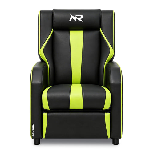 NoxRoc Gaming Recliner Chair, Racing Style Single PU Leather Sofa Modern Living Room Recliners Ergonomic Comfortable Home Theater Seating