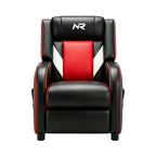 NoxRoc Gaming Recliner Chair, Racing Style Single PU Leather Sofa Modern Living Room Recliners Ergonomic Comfortable Home Theater Seating