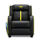 NoxRoc Gaming Recliner Chair, Racing Style Single PU Leather Sofa Modern Living Room Recliners Ergonomic Comfortable Home Theater Seating