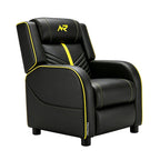 NoxRoc Gaming Recliner Chair, Racing Style Single PU Leather Sofa Modern Living Room Recliners Ergonomic Comfortable Home Theater Seating