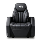 NoxRoc Gaming Recliner Chair, Built-in 2.1 Channel Stereo Speaker, Racing Style Single PU Leather Sofa Modern Living Room Recliners Ergonomic Comfortable Home Theater Seating
