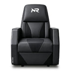 NoxRoc Gaming Recliner Chair, Built-in 2.1 Channel Stereo Speaker, Racing Style Single PU Leather Sofa Modern Living Room Recliners Ergonomic Comfortable Home Theater Seating